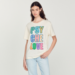 Áo T-shirt PSYCHE LOVE – , SKU – – sandro.com.vn 🛒Top1Shop🛒 🇻🇳 Top1Vietnam 🇻🇳 🛍🛒 🇻🇳🇻🇳🇻🇳🛍🛒